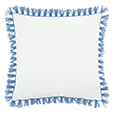 Castaway Brush Fringe Decorative Pillow