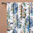 Castaway Coral Reef Curtain Panel