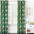 Hullabaloo Grommet Curtain Panel In Green