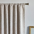 Evangeline Textured Curtain Panel