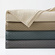 Tegan Matelasse Coverlet In Teal