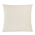 Tegan Matelasse Decorative Pillow In Ivory