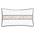 Wilder Speckled Trim Decorative Pillow