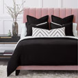 Resort Black Duvet Cover