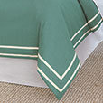 Resort Aqua Fret Duvet Cover