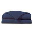 Shiloh Linen Duvet Cover in Indigo