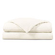 Shiloh Linen Duvet Cover in Shell