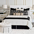 Dominique Bordered Duvet Cover