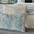 Esmeralda Metallic Decorative Pillow