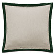 Esmeralda Metallic Decorative Pillow