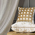 Marceau Metallic Marble Euro Sham