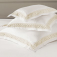 Juliet Lace Euro Sham in Ivory/Ivory