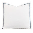 Enzo Satin Stitch Euro Sham In Slate