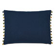 Fairuza Embroidered Trim Decorative Pillow