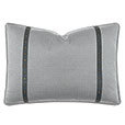 Higgins Grommet Trim Decorative Pillow