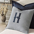 Higgins Monogram Decorative Pillow