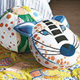 Hullabaloo Handpainted Ball Decorative Pillow