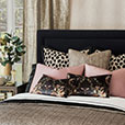 Indochine Metallic Decorative Pillow