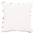 Indira Geometric Decorative Pillow in White