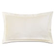 Gianna Hemstitch King Sham in Ivory