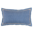 Paloma Woven King Sham In Blue