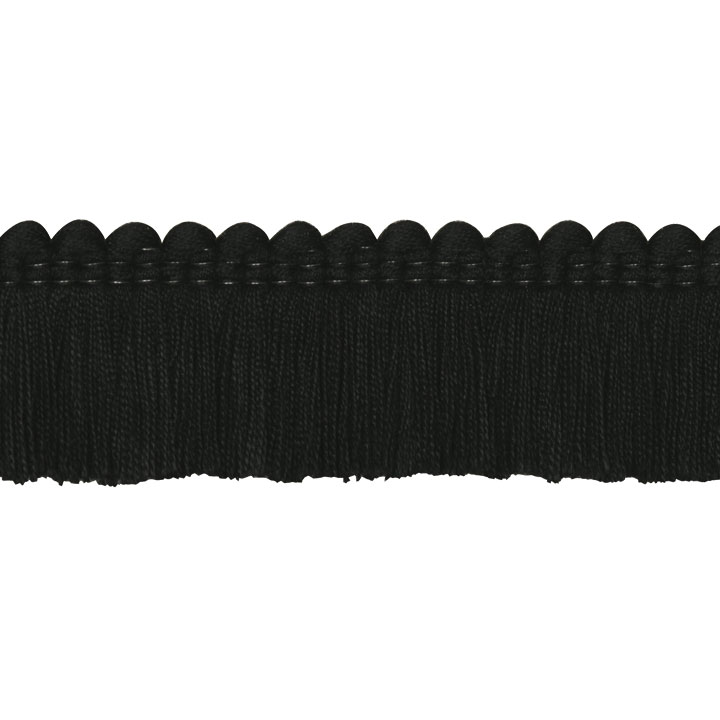 Brush Fringe Ravensmoor B (Black)