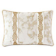 Marceau Metallic Marble Decorative Pillow