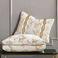 Marceau Metallic Marble Decorative Pillow