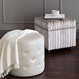 Reflection Frost Tufted Ottoman