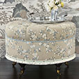 Amberlynn Embroidered Ottoman