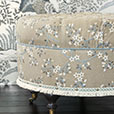 Amberlynn Embroidered Ottoman