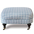 Penelope Caster Ottoman