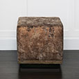 Priscilla Velvet Ottoman