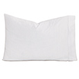 Emilio Jacquard Stripe Pillowcases in White