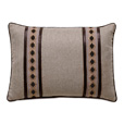 Rudy Border Accent Pillow In Neutral