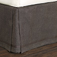 Walden Bark Bed Skirt