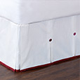 Baldwin White Bed Skirt