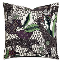 Sanbona Faux Ankara Decorative Pillow