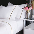 Linea Velvet Ribbon Sheet Set in Antique