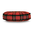 Tenenbaum Plaid Tambourine Decorative Pillow