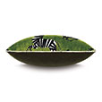 Tenenbaum Zebra Decorative Pillow in Sage