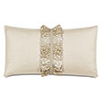 Tinsel Ruched Decorative Pillow