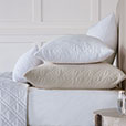 Coperta Diamond Quilted Standard Sham in White