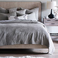 Cisero Matelasse Coverlet In Gray