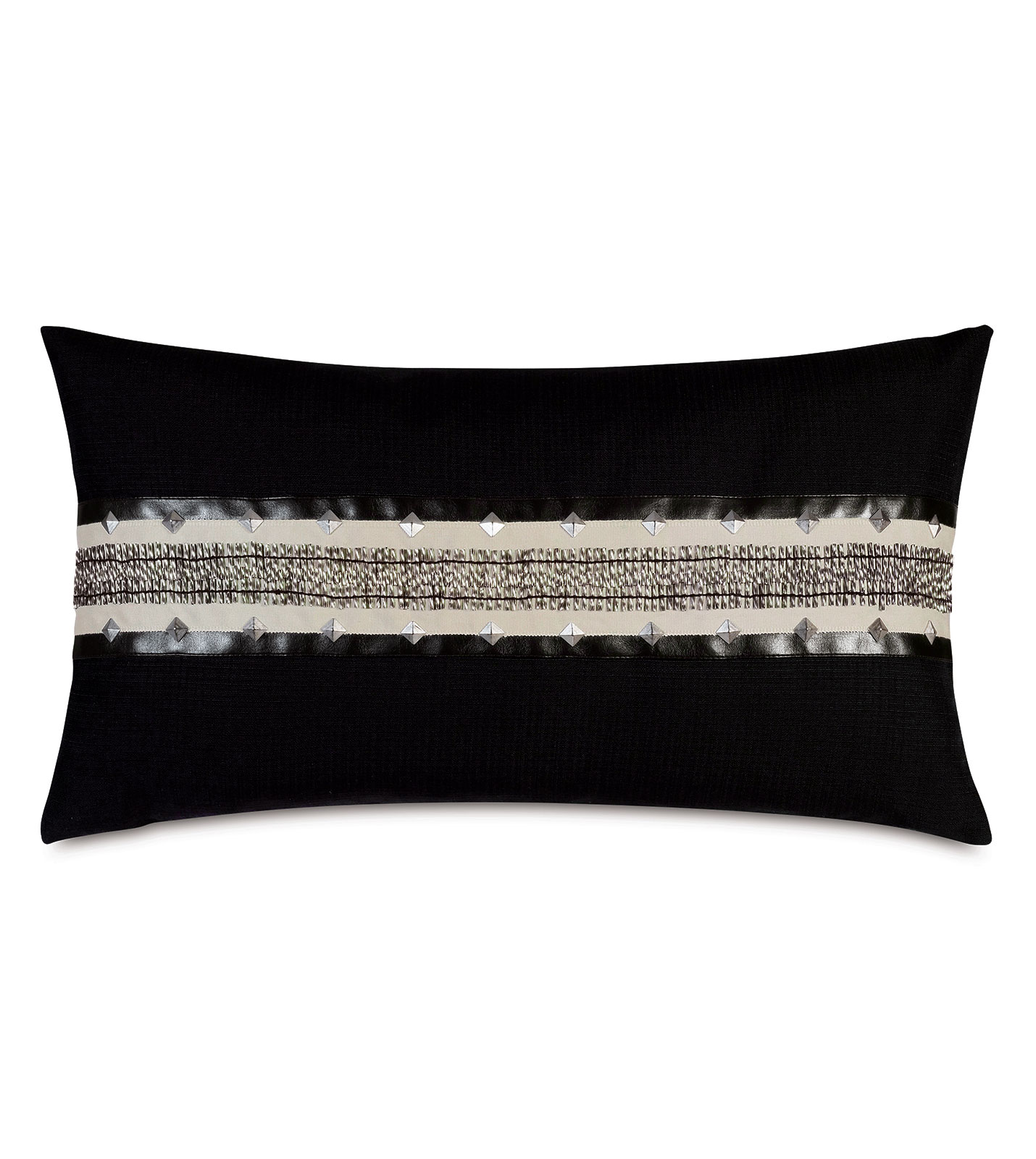 Zelda Studded Decorative Pillow | Eastern Accents