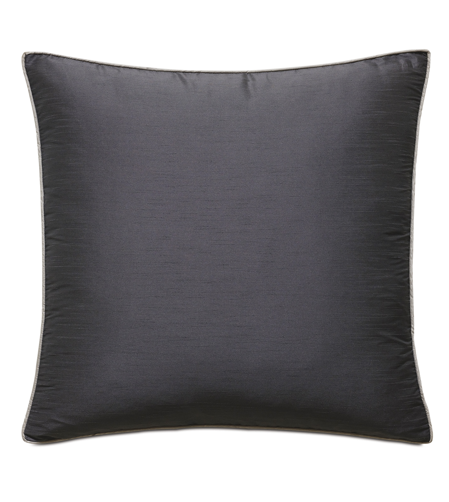 Velda Charcoal Euro Sham | Eastern Accents